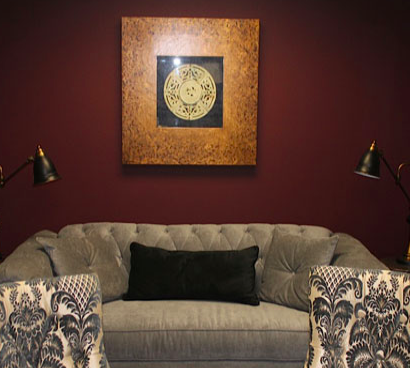 Comfortable lounge seating area