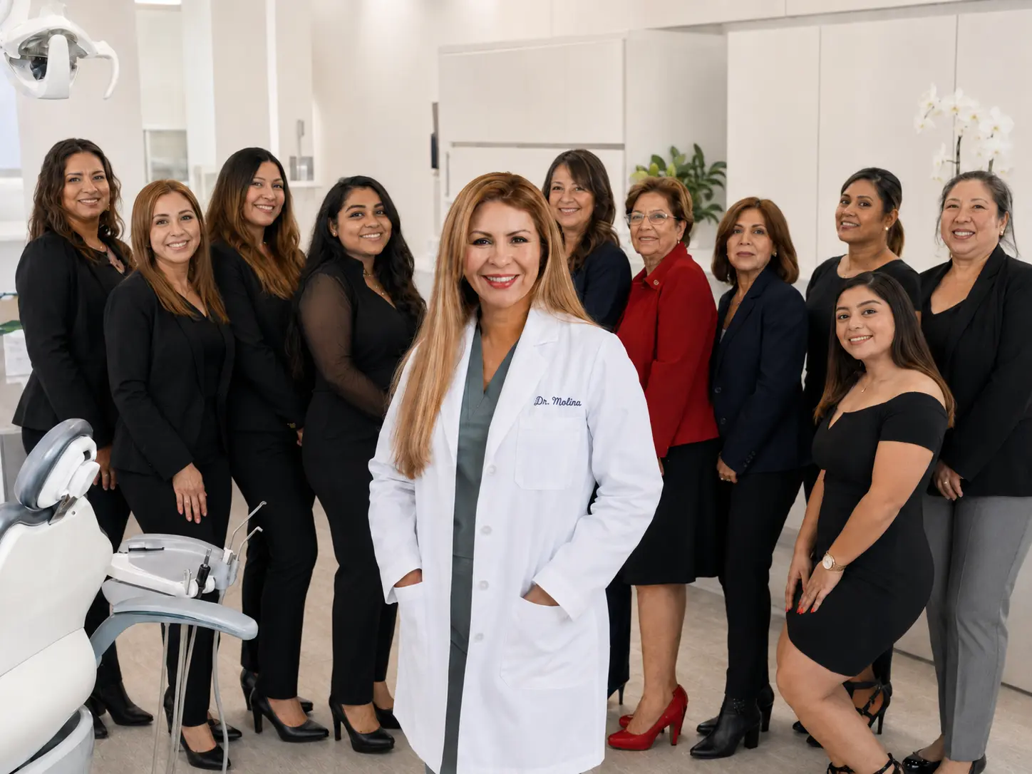 Dr. Sonia Molina and the Molina Endodontics team